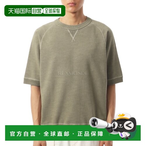 韩国直邮NIGEL CABOURN 短袖卫衣 - 棉质颜料 (80520021001 195)