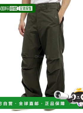 韩国直邮Engineered Garments 裤子 B - 橄榄色棉拉绒 HB (24F1F0