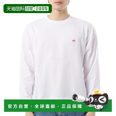 韩国直邮DANTON 长袖运动 T 恤 (DTC0204-TCB-白色)