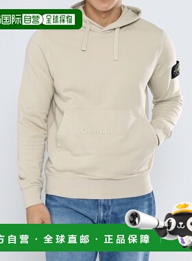 韩国直邮STONE ISLAND 64151棉质抓绒连帽卫衣 2024秋冬新款长袖