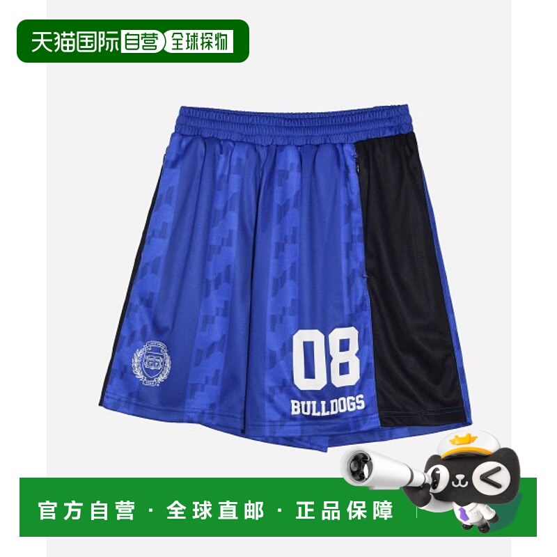 韩国直邮YALE [YALE X MVP] EMBLEM SOCCER SHORTS ROYAL BLUE短Y