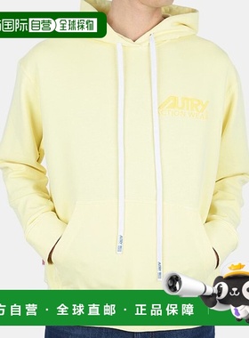 韩国直邮AUTRY Autry 22SS 黄色男士 Matchpoint 圆领运动衫 SWMM