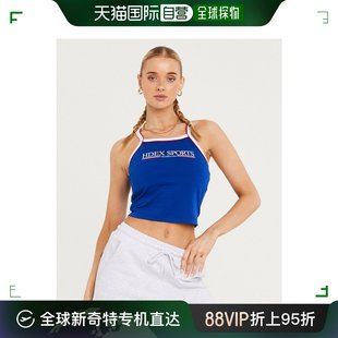 Blue 女士吊带衫 Top Womens Tank 韩国直邮HDEX Crop H242W Back