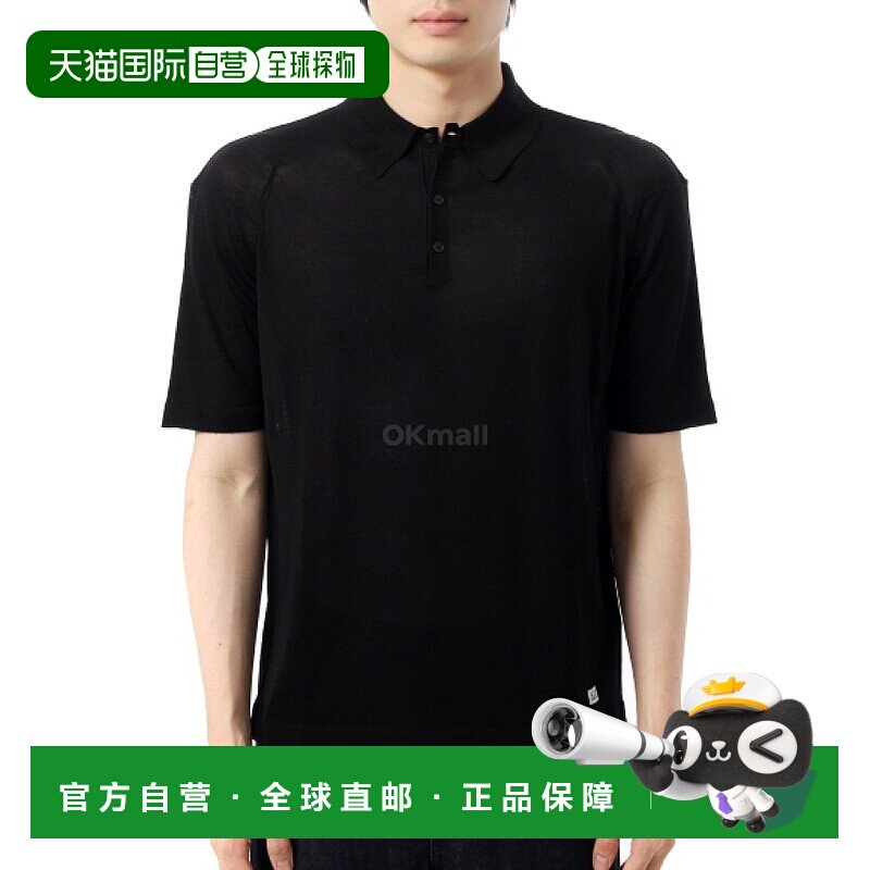 韩国直邮COMPANY Filo Di Scozia 针织 Polo 衫 2024年春季 男士