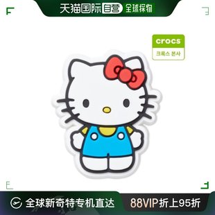 Kitty 官方產品 凉鞋 Hello 运动沙滩鞋 JIBBITZ 韩国直邮Crocs