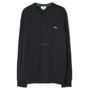 韩国直邮Lacoste 经典版型毛衣 (AH1951-031) 针织长袖V领针织衫