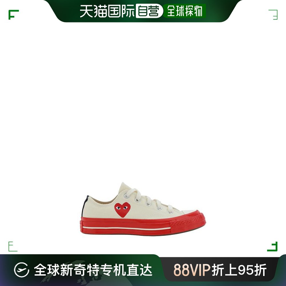 韩国直邮PLAY X CONVERSE23FW平板鞋男P1K123 WHITEWHITE