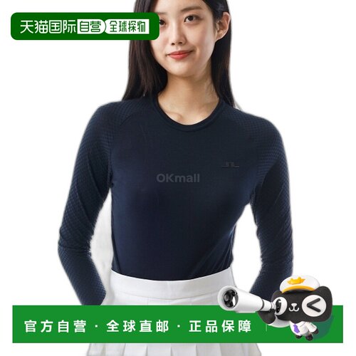 韩国直邮J.LINDEBERG Bella Wool 长袖T恤（AWJT10672-6855） 底