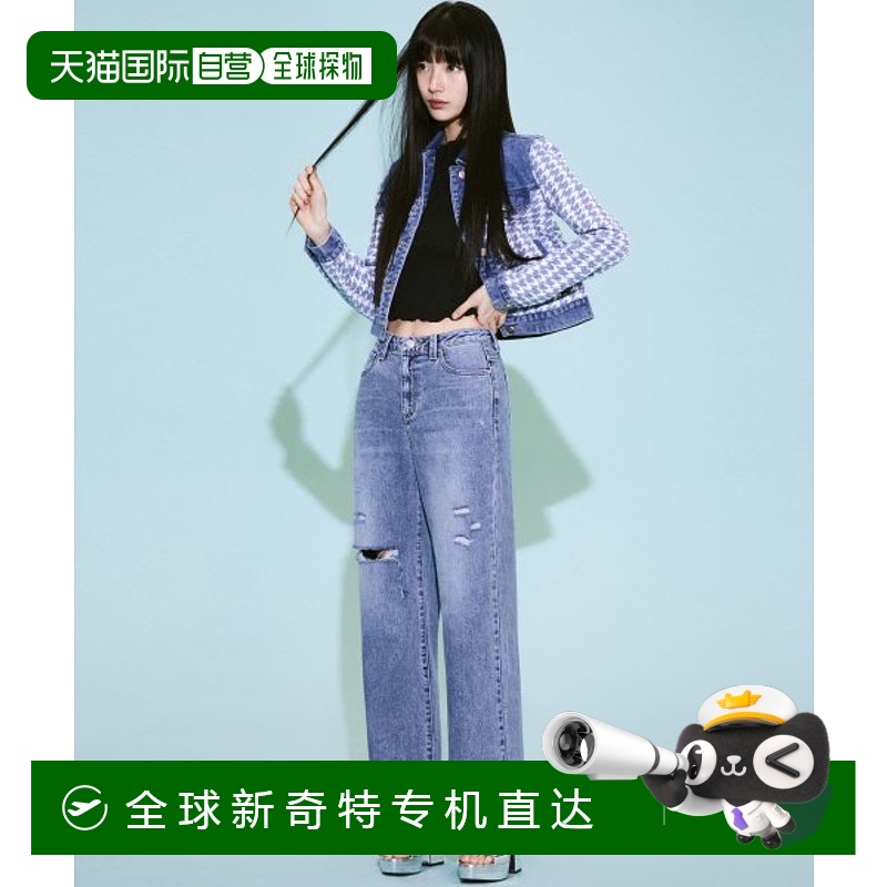 韩国直邮GUESS休闲时尚美式复古日常舒适新款女款休闲裤YN5D6015
