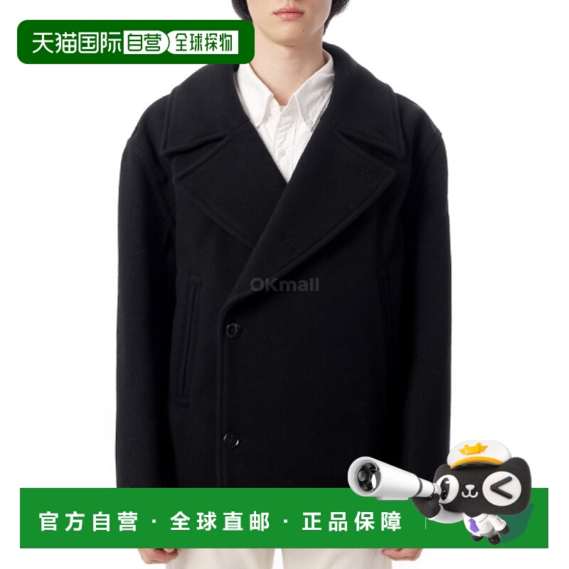 韩国直邮Lemaire 宽松豌豆大衣 (CO1131 LF1116 999) 西装外套