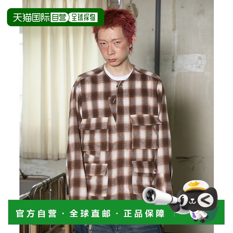 韩国直邮GLACK 男士运动茄克/外套GJ071BR舒适百搭 运动休闲正品