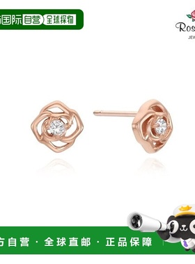 韩国直邮Rosemont [单件包装][罗斯蒙特]银耳环（四月诞生石） RC