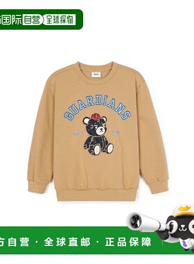 韩国直邮MLB MLB 儿童长袖 T 恤 NQK 7AMTC0144-45BGS Mono Bear