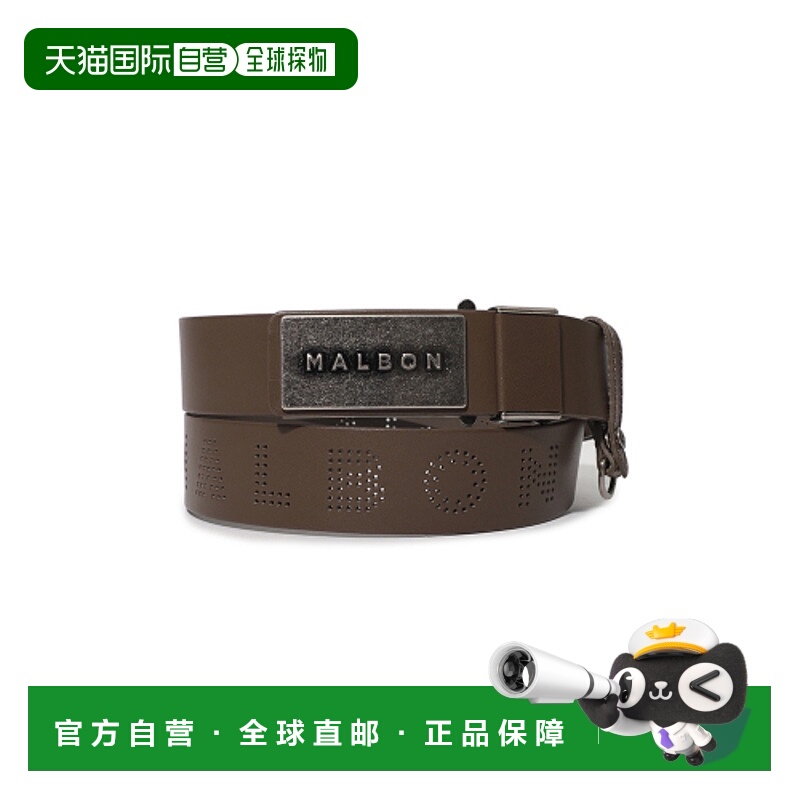 韩国直邮MALBON GOLF 男士皮带  MS BASIC BELT M5341PBT21BRN