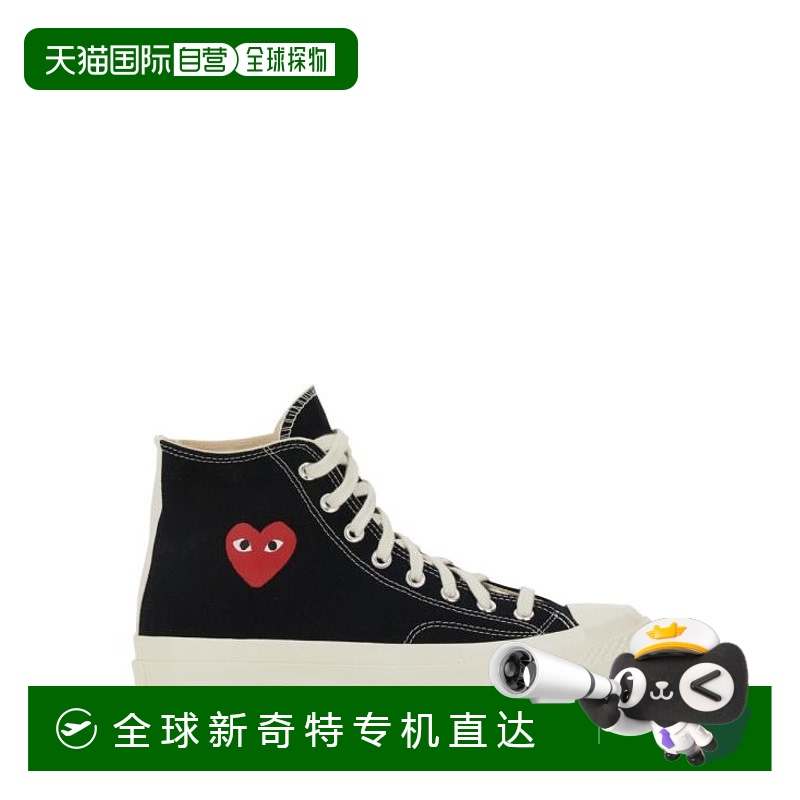 韩国直邮PLAY X CONVERSE25SS平板鞋女AZ K129 001 1 BLACK