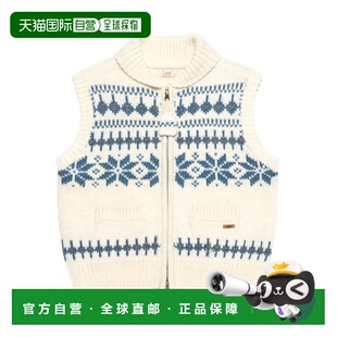 女款 复古新品 毛衣LE2504KT67IV羊毛 美式 韩国直邮LEE正品