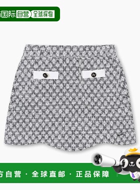 韩国直邮BENETTON儿童童装裙子QASK09361BK