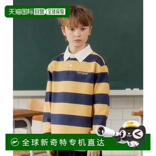 韩国直邮COVERNAT KIDS 儿童CV233ILS12_YEL童装 儿童POLO衫