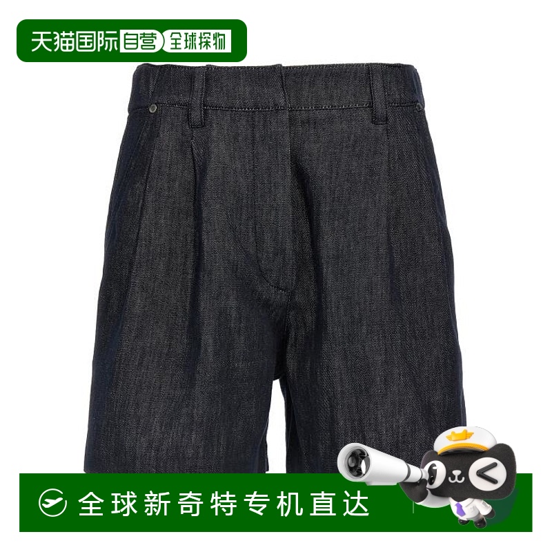 韩国直邮BRUNELLO CUCINELLI25SS短裤女MB125P5761C001 Blue