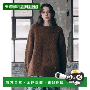 CALIE ROUND 女士毛针织衫 ALPACA KNIT CA23CKN010BR 韩国直邮ASIF
