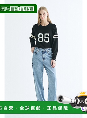 韩国直邮TOMMY HILFIGER 女士女装牛仔裤T22E0NPC001WT11AA直筒裤