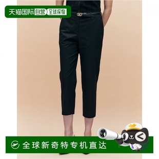 修身 韩国直邮헤지스 25SS 黑色 HSPA5BC 裤 1h可退 同步 夏季 女士 子