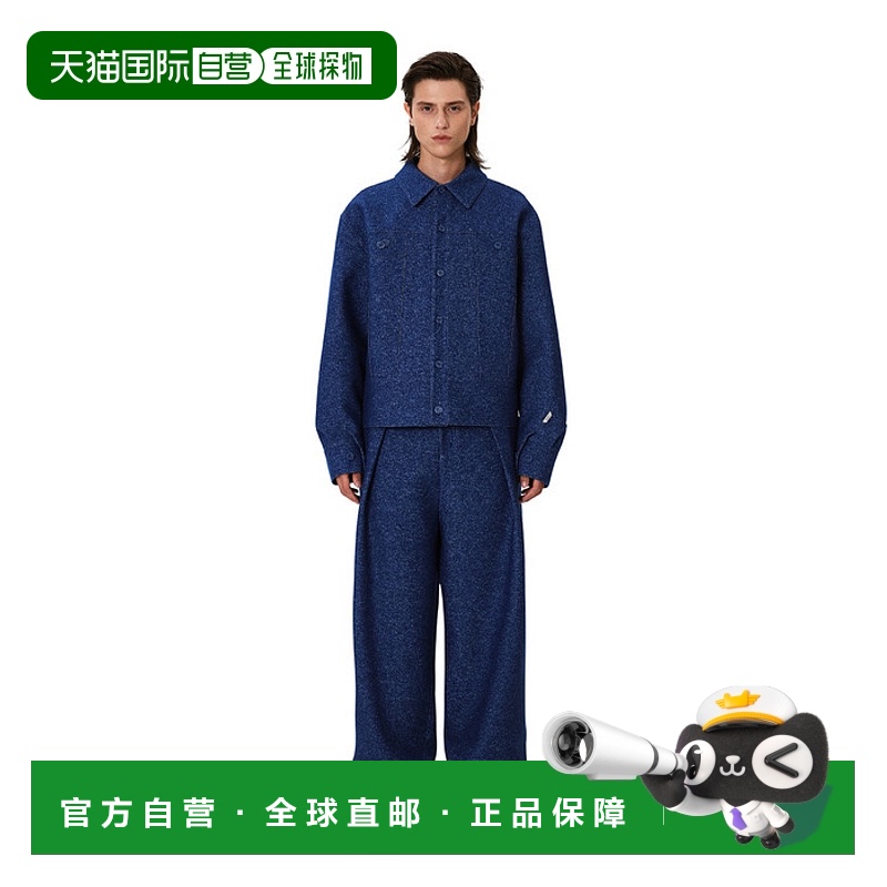 韩国直邮ADER ERROR 公用运动茄克/外套Banqu trucker jacket Blu