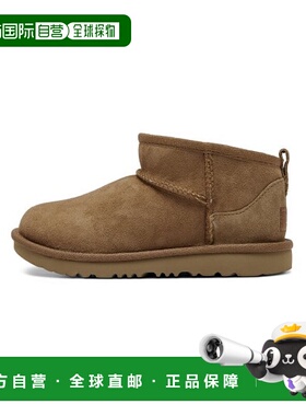 韩国直邮UGG KIDS Classic Ultra Mini儿童皮靴1130750K-CHE