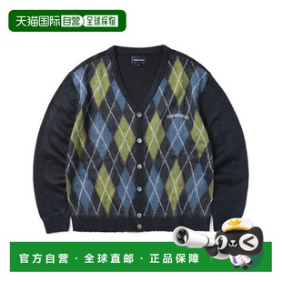 Cardigan Argyle NavyTN223KKNCK01 开衫 韩国直邮THISISNEVERTHAT