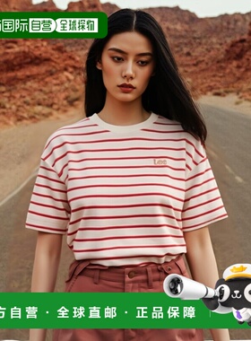 韩国直邮LEE休闲日常舒适时尚韩系通勤24年新款衬衫LE2402ST27OR