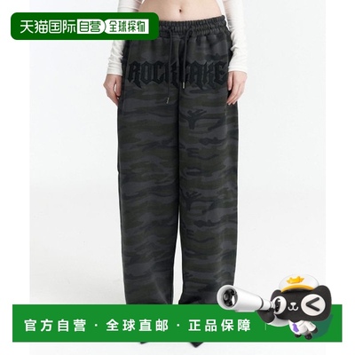 韩国直邮ROCKCAKE 女士女装休闲裤RC23PT00440 Camo Metal Graphic