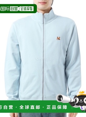 韩国直邮MAISON KITSUNE 狐狸头贴片全拉链常规款卫衣(OM02134KM0