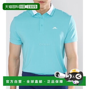 男士 POLO衫 短袖 上装 GMJ 韩国直邮J.LINDEBERG 2024年春季 BENJI