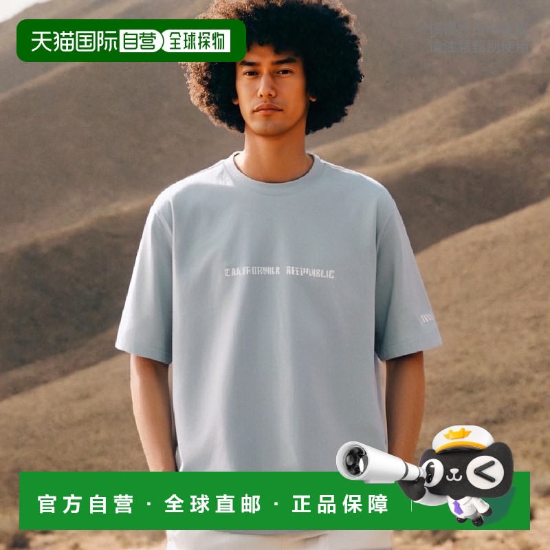 韩国直邮NEWERA 13546393-BLUET恤高档舒适时尚百搭 简约高级感