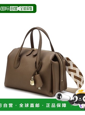 韩国直邮DAKS WOMEN ACC DCBA3E064I3托特包BEIGE女士皮革斜挎包