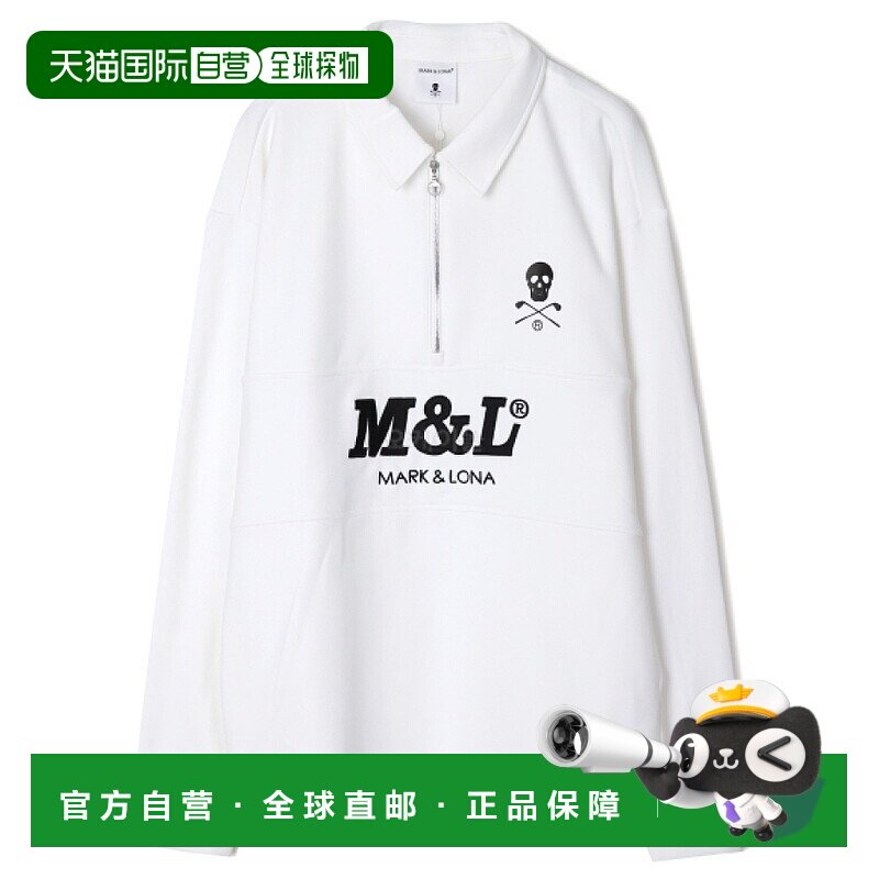 韩国直邮Mark&Lona Escalade 拉链抓绒 Polo 衫 男士长袖 (MLM-3C