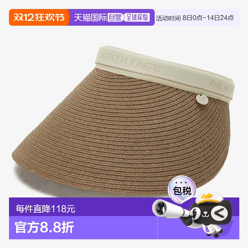 韩国直邮THE NORTH FACE 户外运动休闲棒球帽 NE3CP09B北面