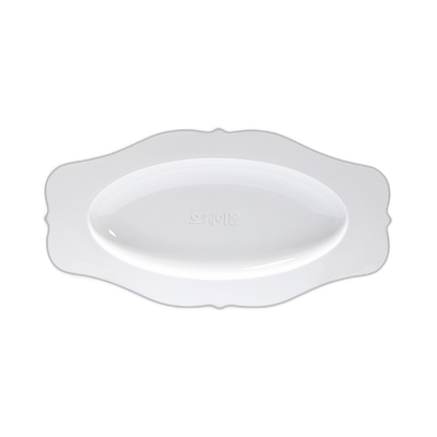 韩国直邮Reichenbach 椭圆形拼盘 42 厘米椭圆形拼盘 (702401) 餐