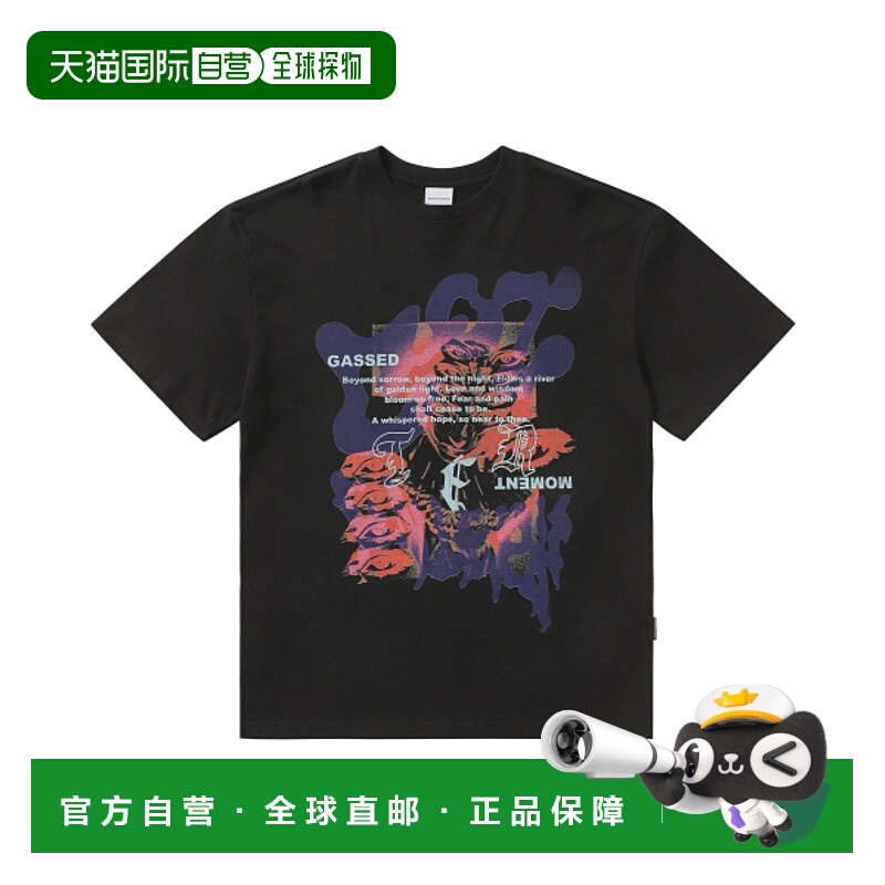 韩国直邮GOTTER GALLERY 男士T恤 GT25SUTP09BK SLAM POET T-SHIR