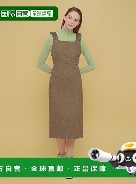 韩国直邮margarin fingers韩版少女小清新甜美自然气质连衣裙3015