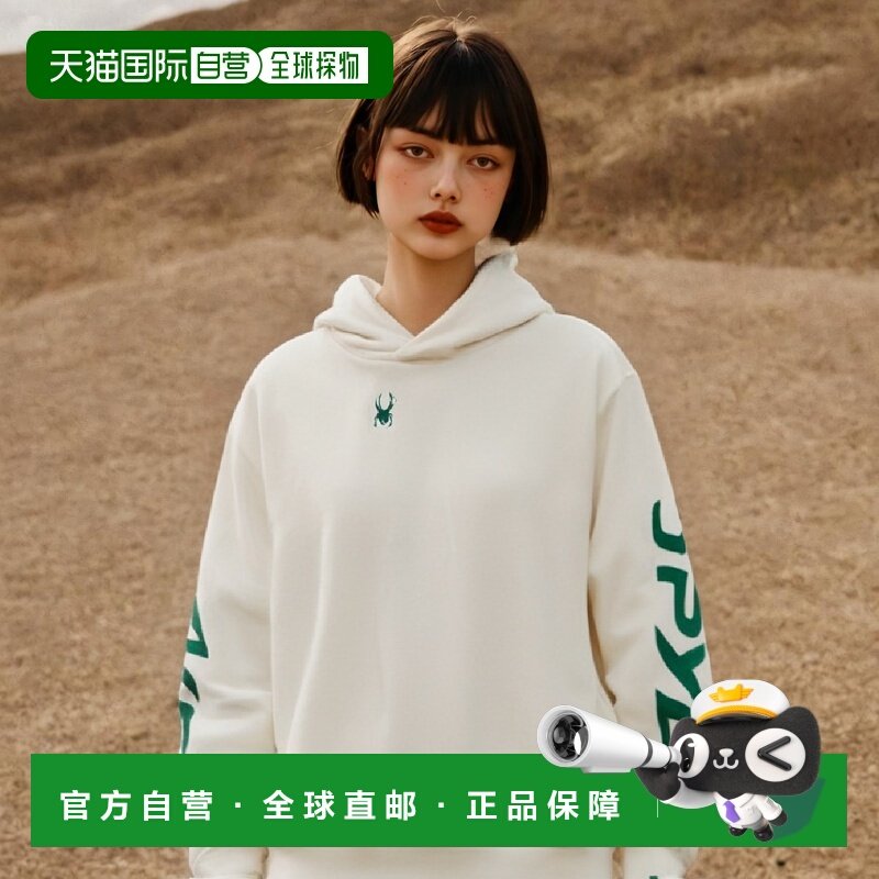 韩国直邮SPYDER 蜘蛛24年新款休闲运动卫衣 女士SPHWCNHD303UIVY