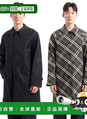 韩国直邮BURBERRY 长款双面华达呢 Hastings 大衣 (8091070) 外套