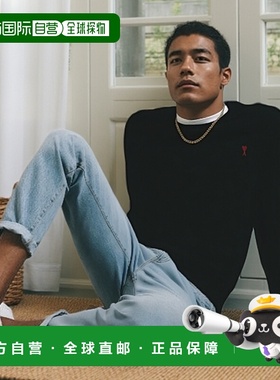 1h可退 韩国直邮ami paris 男士 毛衣