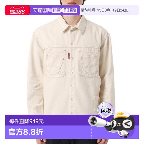 韩国直邮DSQUARED2 S71DM0831 D35490 102 牛仔外套