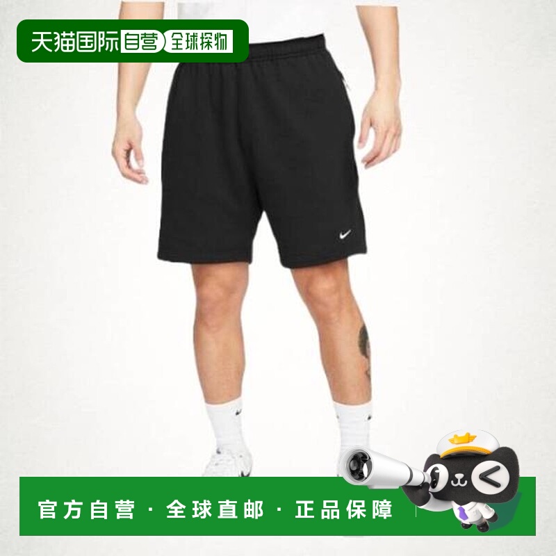 韩国直邮NIKE 耐克Solo Swoosh男士法式毛圈短裤 DX0818-010 1320