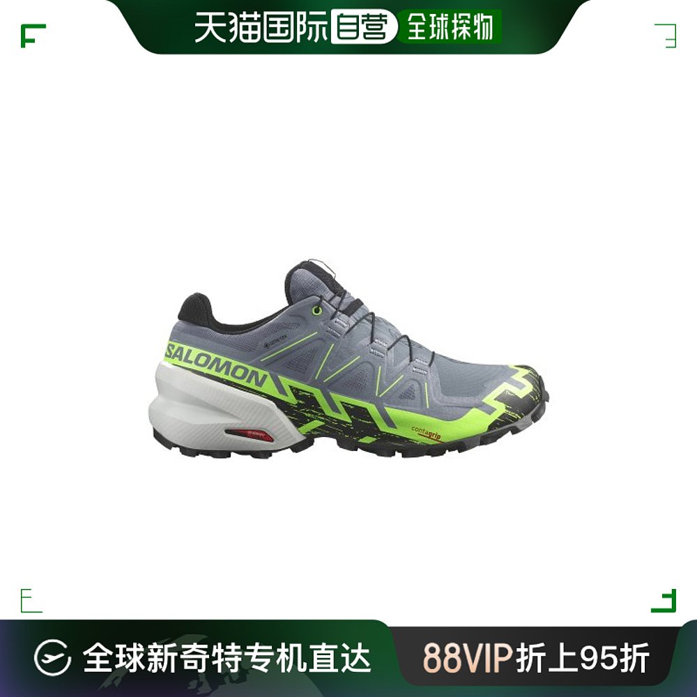 韩国直邮SALOMON公用登山鞋SPEEDCROSS 6 GTX- FLINT STONE/GR