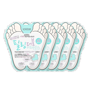 韩国直邮SOFLISSE Foot peeling Double Essence Mask 去角质足