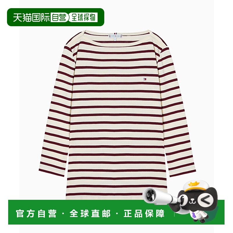 韩国直邮TOMMY HILFIGER 女士女装T恤T22F0TTO032WT10AB条纹