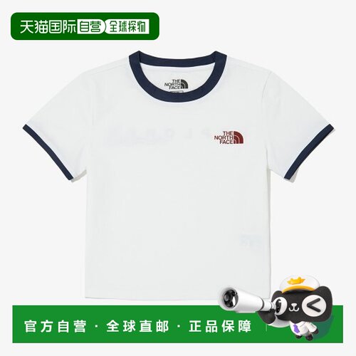 韩国直邮THE NORTH FACE 女士运动休闲短袖T恤 NT7UP31J北面新款