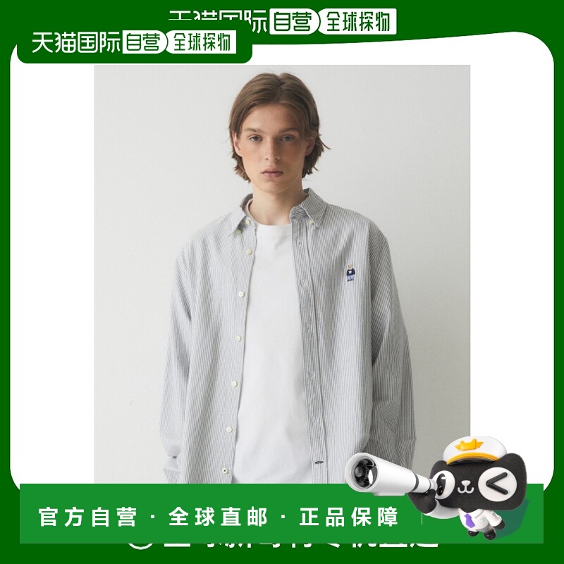韩国直邮WHO.A.U 男士男衬衫 Steve Striped Shirts / WHYSE4822U